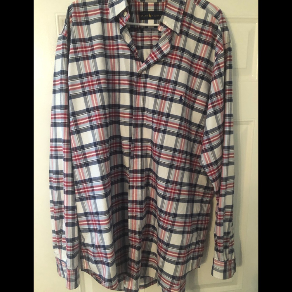 Polo Ralph Lauren XLT Mens LS Great Condition